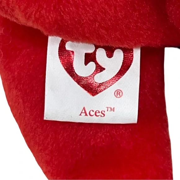 Ty Beanie Babies Aces Las Vegas Bear 2006aces Ty Beanie Baby Las Vegas - Picture 6 of 7